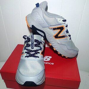 Men's Sz 12 New Balance 410v8 WIDE 4E Trail Running Sneakers Grey MT410CA8 NEW